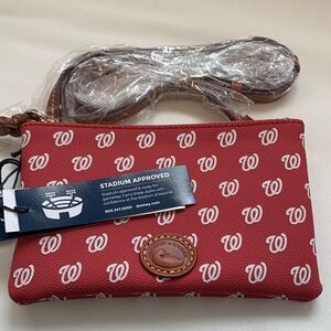 NWT - Dooney & Bourke Nationals Top Zip Crossbody